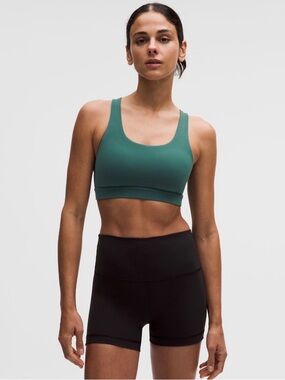 Lululemon Energy Bra Sz 12 Teal Lagoon NWT